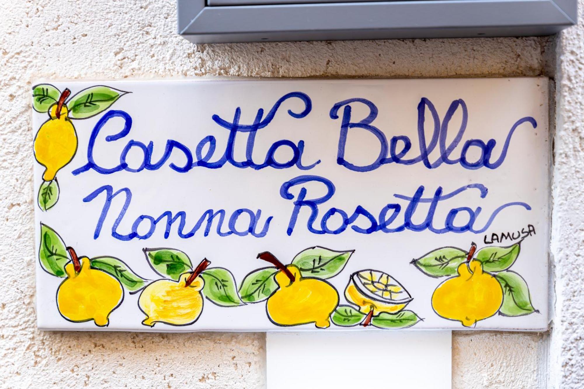 Casetta Bella Nonna Rosetta Mondello Esterno foto